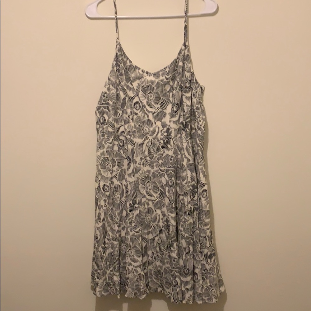 B&W Patterned Dress
